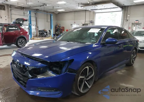 2018 Honda Accord Sport z USA, uszkodzony, nr VIN 1HGCV1F37JA238852